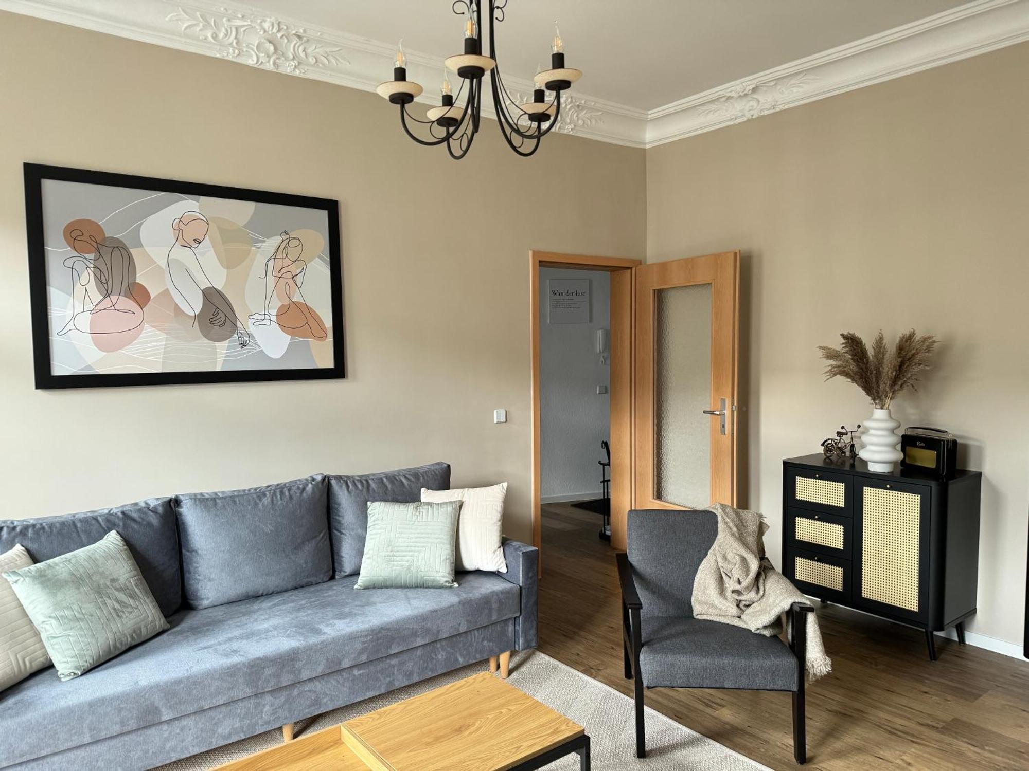 Stylisches Appartement Im Jugendstil-Viertel Хемниц Экстерьер фото